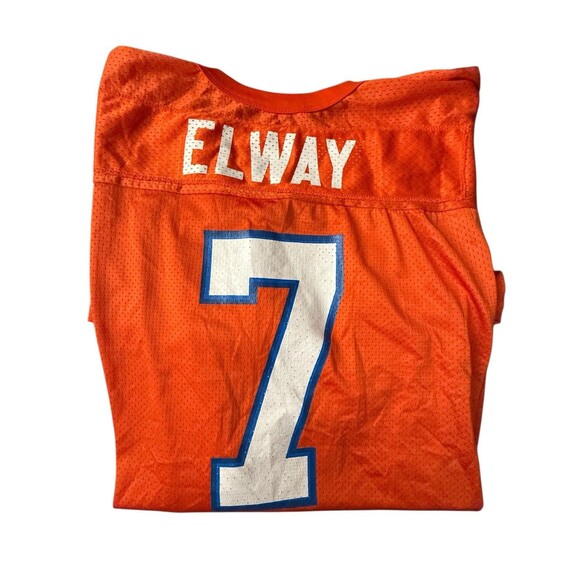 Denver Broncos John Elway Vintage #7 NFL Wilson Jersey USA Made Adult XL 1980s - Picture 2 of 12